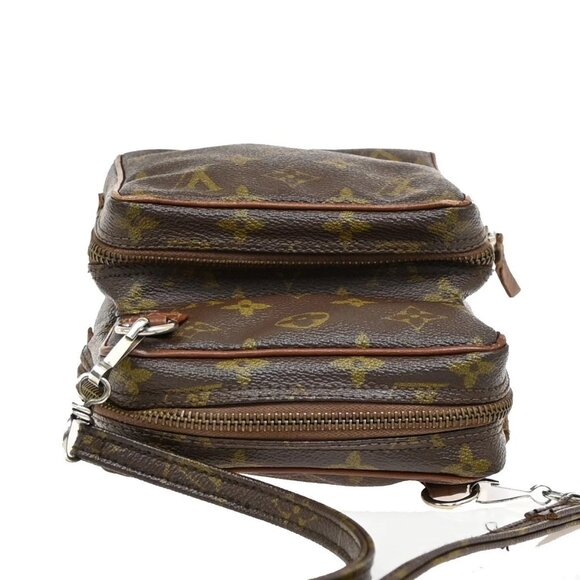 LOUIS VUITTON Mini Amazon Shoulder Bag Monogram Leather Brown M45238 69KA719 - Picture 3 of 14